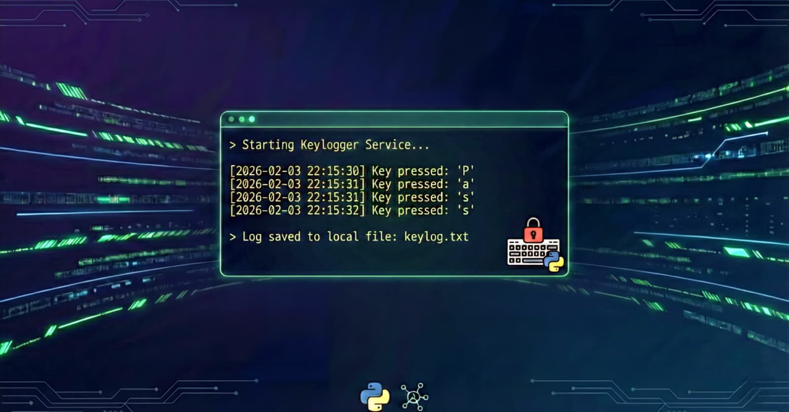 Proyecto: Basic Keylogger (PoC)